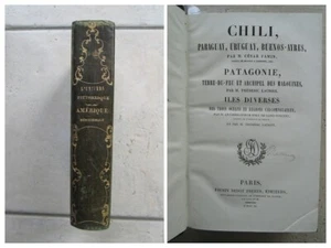 CHILI / PARAGUAY / PATAGONIE (Collection L'Univers), 1839. 87 pl. dont cartes. - Picture 1 of 21