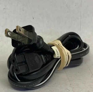 Longwell E55349 LP-11W: 2 Prong Power Cord 7A 125V~, LS-7CWA - Black - Picture 1 of 2