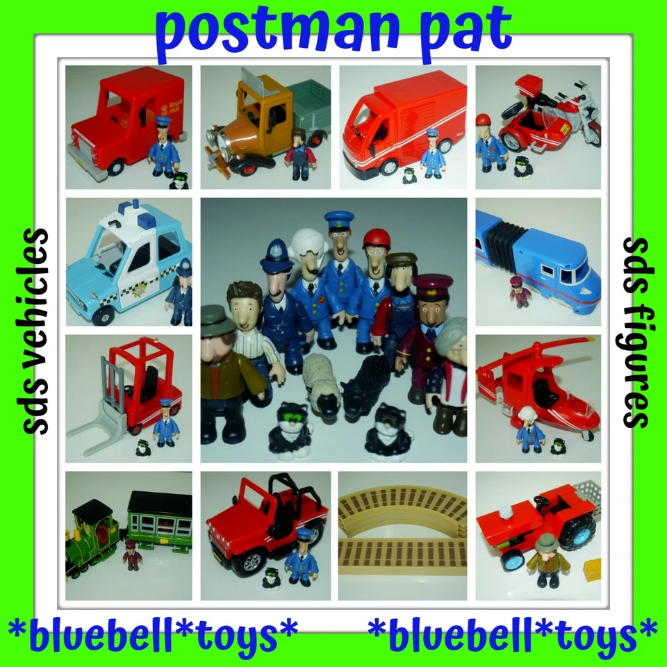 Postman Pat Toys Cars Figures Vehicles SDS Van Bike Helicopter Lorry Ted's Truck - Image 1 of 1