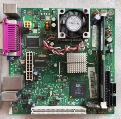 Intel D201GLY  D201GLY L D201GLY2 D201GLY2A DDR2 M-ITX VGA Motherboard - Image 1 of 2