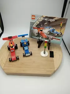 LEGO Racers #4593 Zero Hurricane y Red Blizzard con instrucciones descontinuadas - Imagen 1 de 13