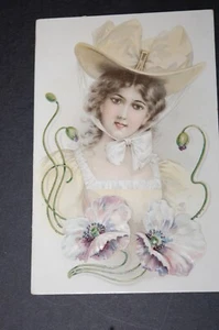 VICTORIAN TRADE CARD #1 J. P. JULIUS, VERTREIBER "CHICKERLING PIANOS" YORK, PA - Bild 1 von 3