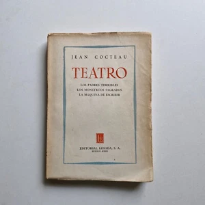 Jean Cocteau - Teatro - Losada - Trad. Aurora Bernárdez - Picture 1 of 2