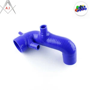 Blue For 1993-1999 Fiat Punto Gt 1.4l Turbo Silicone Radiator Coolant 3-PLY Hose - Picture 1 of 3