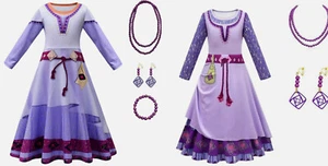 Restposten 34 Mädchen Pincess Asha Kostüm Kostüme - 2 Stile - Bild 1 von 1