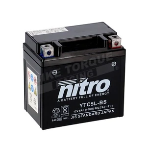 Nitro NT5L AGM Gel Battery to fit HONDA FTR 223 A (2002) - Picture 1 of 1