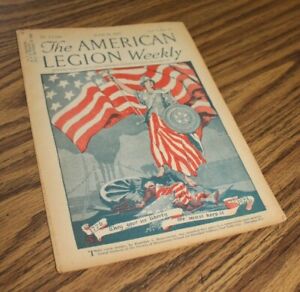 The American Legion Weekly Magazine June 29th 1923 They Gave Us Liberty Cover