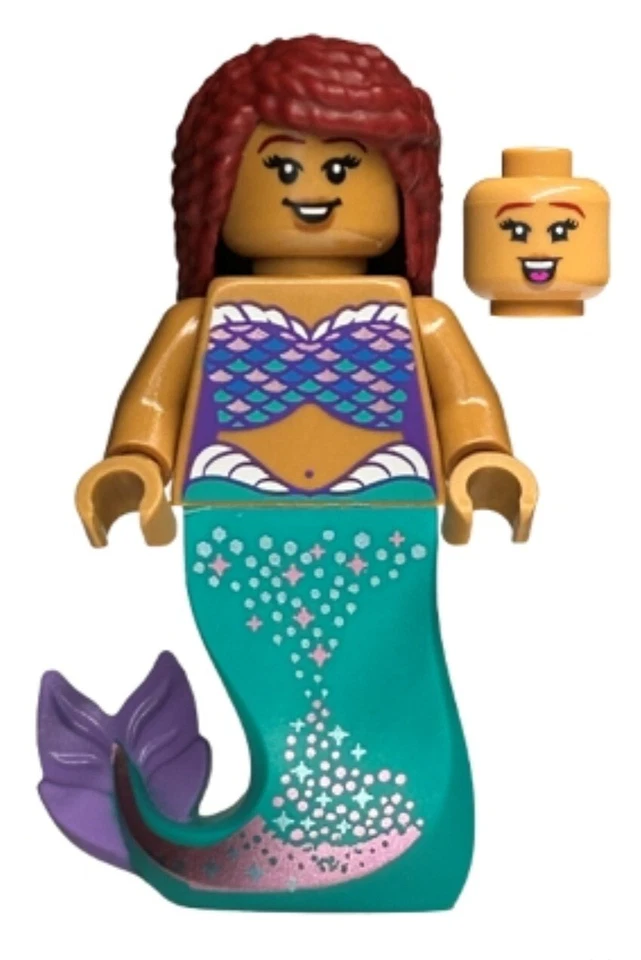 LEGO Ariel Minifigura dis110 43225 Disney Sirenita mini figura muñeca Foto 1 de 1