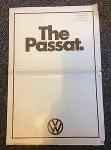 VOLKSWAGEN PASSAT May 1973 SALES BROCHURE - Large Format - Picture 1 of 5