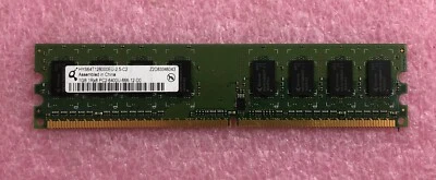 1 x 1GB QIMONDA PC2-6400 DDR2-800 NON-ECC MEMORY - HYS64T128000EU-2.5-C2 - Image 1 of 2
