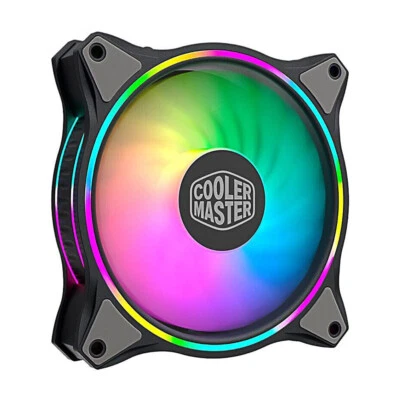 Cooler Master chassis cooling fan RGB lighting effect argb synchronization 120mm - Image 1 of 4
