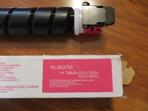 GENUINE KYOCERA TK-8527M MAGENTA TONER CARTRIDGE - OPEN BOX - FREE SHIPPING - Zdjęcie 1 z 4