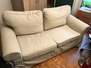 EKTORP 2er-Sofa, Hallarp beige - Bild 1 von 1