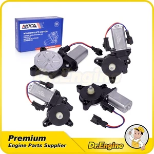 4x Front / Rear Window Motor w/2-Blade for 11-16 Hyundai Elantra 1.8L 2.0L - Imagen 1 de 16