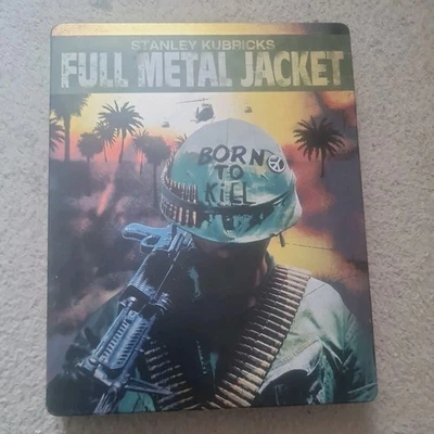 Stanley Kubrick‘s Full Metal Jacket (Steelbook Edition) [Blu-ray] - RAR OOP - Bild 1 von 3