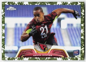2013 Topps cromo camuflaje refractores Kevin Minter novato #206 Cardinals SN,RC - Imagen 1 de 2