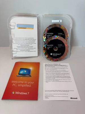 Microsoft Windows 7 Ultimate 32/64 Bit DVD - Full Retail Version - Image 1 of 4