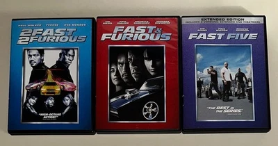 DVD - FAST & THE FURIOUS TRIPLE FEATURE - 2/4/5 - Paul Walker/Vin Diesel - Image 1 of 2