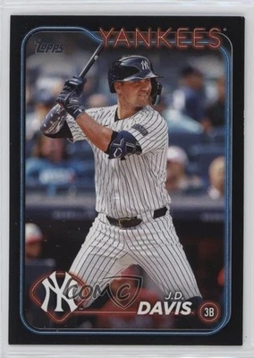 2024 Topps Update Black 34/74 Jonathan Davis JD Davis #US231 - Image 1 of 3