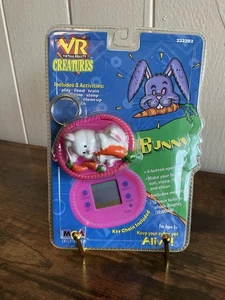 Rare Vintage Sealed MGA Bunny Basket Pink VR Creatures Virtual Pet 1997 Toy HTF - Picture 1 of 2