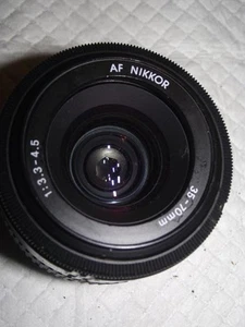 NIKON AF NIKKOR 35-70MM F3.3-4.5 AUTO FOCUS LENS - Picture 1 of 3