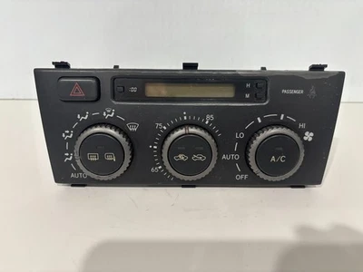 2001-05 LEXUS IS300 RELÓGIO DE CONTROLE CLIMÁTICO INTERRUPTOR DE PERIGO FABRICANTE DE EQUIPAMENTO ORIGINAL # 88650-53060 - Imagem 1 de 4