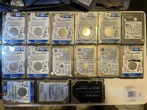 lotto 15 hd 2,5 testati con foto wd-hsgt-toshiba-hitachi vari tagli +omaggio - Foto 1 di 6