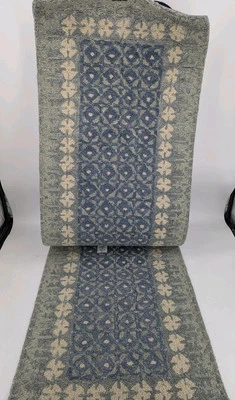 Brooks Brothers 100% Wool Luxury Runner Rug 2 ft x 8 ft Handmade in India - Image 1 of 4