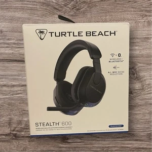 Turtle Beach Stealth 600 Gen 3 PC PlayStation Wireless Bluetooth Gaming Headset - Picture 1 of 2