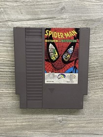 Spider-Man Return of the Sinister Six Nintendo NES - &iexcl;Aut&eacute;ntico y probado funcionando!