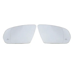 Side Wing Rearview Mirror Glass Blind Spot For Mercedes-Benz C,E,S,GLC Class - Picture 1 of 14