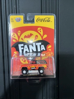 New M2 Machines 1/64 Fanta 1974 Chevrolet K5 Blazer Halloween Fast Shipping - Image 1 of 4