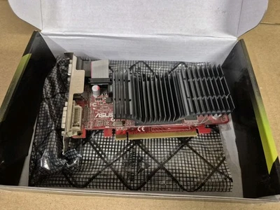 ASUS ATI Radeon HD 4350 512 MB PCIe Video Graphics Card VGA DVI HDMI - Image 1 of 3