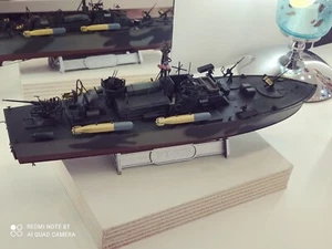 Pt Boat 1/72 HANDMADE by Revell Plastica Kit - Foto 1 di 6