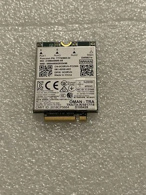 Dell Latitude 5420 5424 7424 T77W968 DW5821e Snapdragon X20 LTE AB C0RVH 0C0RVH - Image 1 of 2