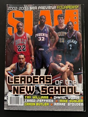 Póster Slam Magazine #65 diciembre 2002 líderes de la nueva escuela novatos de la NBA Foto 1 de 4