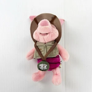 Disney Animal Kingdom Piglet Winnie the Pooh 8" Plush Stuffed Animal Toy - Picture 1 of 5