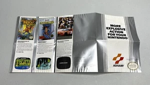 Póster ""More Explosive Action..."" inserto de póster *Daño por agua* KON-NES-US-2 - Imagen 1 de 8