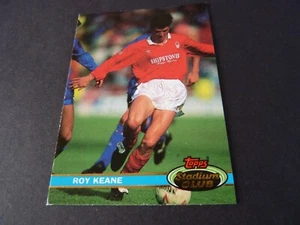 Roy Keane - Topps Stadium Club 1992 Football Card - VGC! Nottingham Forest - Picture 1 of 3