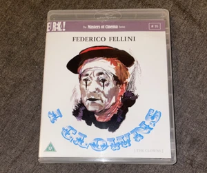 EUREKA! Fellini: The Clowns. OOP 2014 Dual format Blu-ray / DVD, BOOK, LIKE NEW - Bild 1 von 12