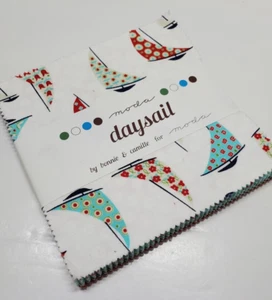 Bonnie & Camille Daysail Fabric Moda Charm Pack 42 Cotton 5" Quilt Squares Sew - Picture 1 of 2