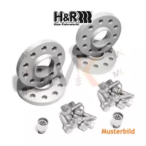 Placas de carril H&R VA & HA 40mm para VW Jetta IV 162 163 AV2 AV3 2010-18 - Imagen 1 de 4