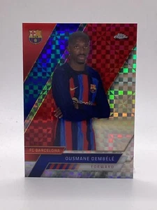 TOPPS BARCELONA CROMO 2022/23 PARALELO OUSMANE DEMBELE #024 TABLERO DE AJEDREZ - Imagen 1 de 2