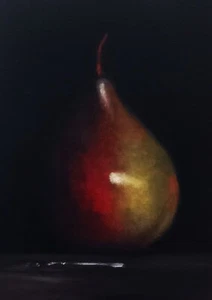 original still life oil painting pear by peter smith - Picture 1 of 1
