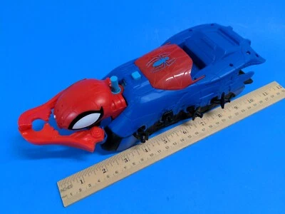 Marvel Spider-Man Crawl 'n Blast Epic Heroes Vehículo INCOMPLETO Forraje Personalizado Foto 1 de 4