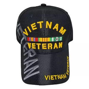 Vietnam Sombrero Veterano Militar Veterinario Gorra de béisbol con cintas Hombres Mujeres Ajustable - Imagen 1 de 10