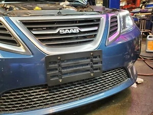 License Plate Tag Holder Mount Relocator Adapter Bumper Kit Bracket for SAAB New - Picture 1 of 24