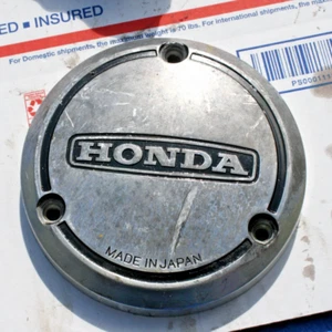 1974 HONDA CB360 (KO) OEM  ENGINE STATOR COVER   /VIN # CB360E-1021041 - Picture 1 of 3