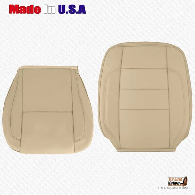 Cubierta de repuesto de cuero tostado para parte inferior y superior del conductor Lexus GS300 1998-2005 Foto 1 de 4