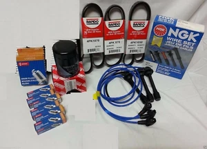 TUNE UP KIT Wires Belts Spark Plugs for 1996-2004 Toyota 4runner Tacoma 3.4L V6 - Picture 1 of 1